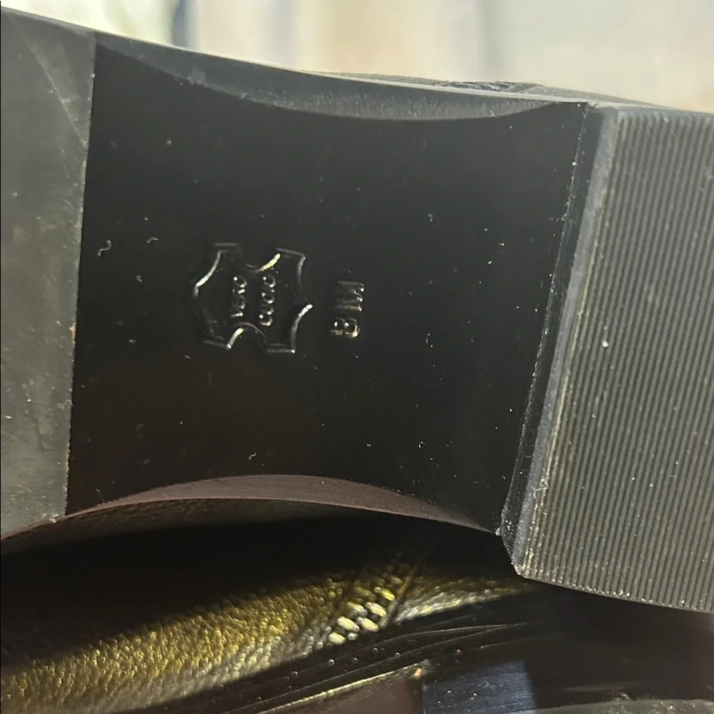 Via Spiga Black Lace-Up Boots - Picture 6 of 6